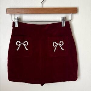 Altar’d State Corduroy Mini Skirt